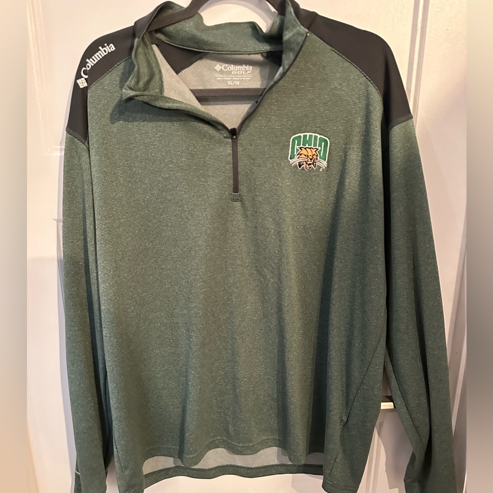Men’s Ohio University Quarter Zip - Size XL